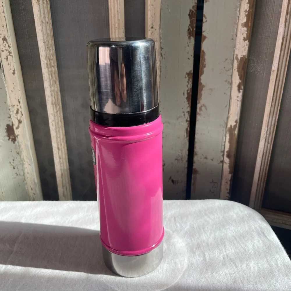 Stanley Vibrant Pink Stainless Steel Bottle - Picture 2 of 7